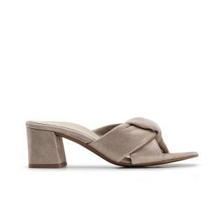 Paul Green Women's Delight Heel Cashmere Metallic Suede Paul Green Women's Delight Heel Cashmere Metallic Suede