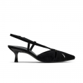 Paul Green Women's Daria Heel Black Suede Paul Green Women's Daria Heel Black Suede