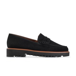 Paul Green Women's Carmel Loafer Black Suede Paul Green Women's Carmel Loafer Black Suede